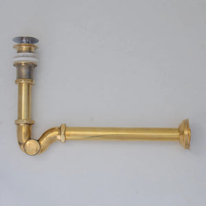 Custom Listing - 13cm wall spout & siphon S-bend