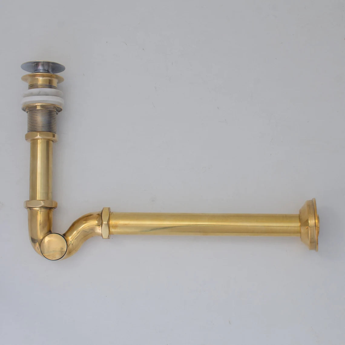 Custom Listing - 13cm wall spout & siphon S-bend