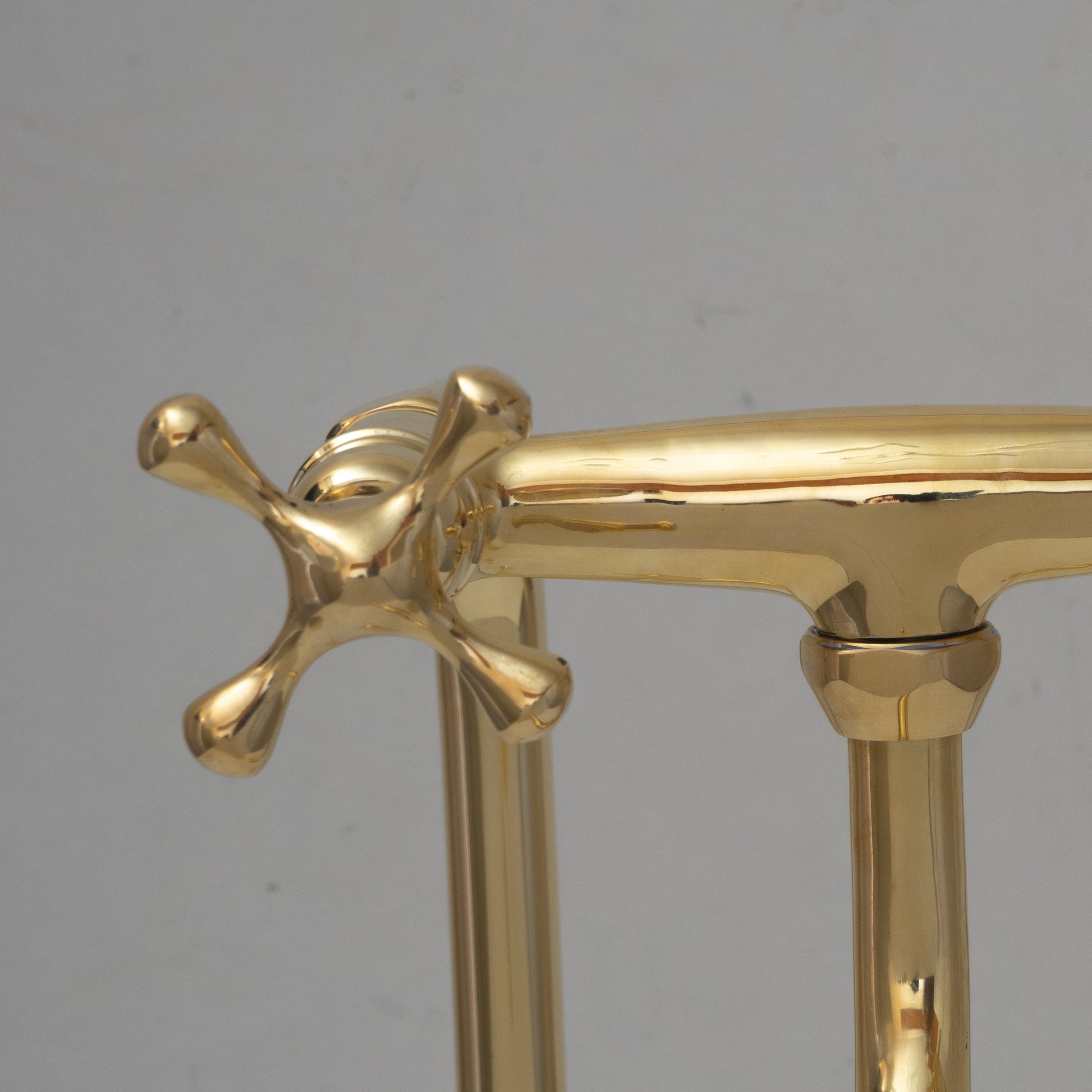 Antique Brass Kitchen Faucet - Unlacquered Brass Faucet ISF48