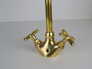 antique brass bathroom faucet