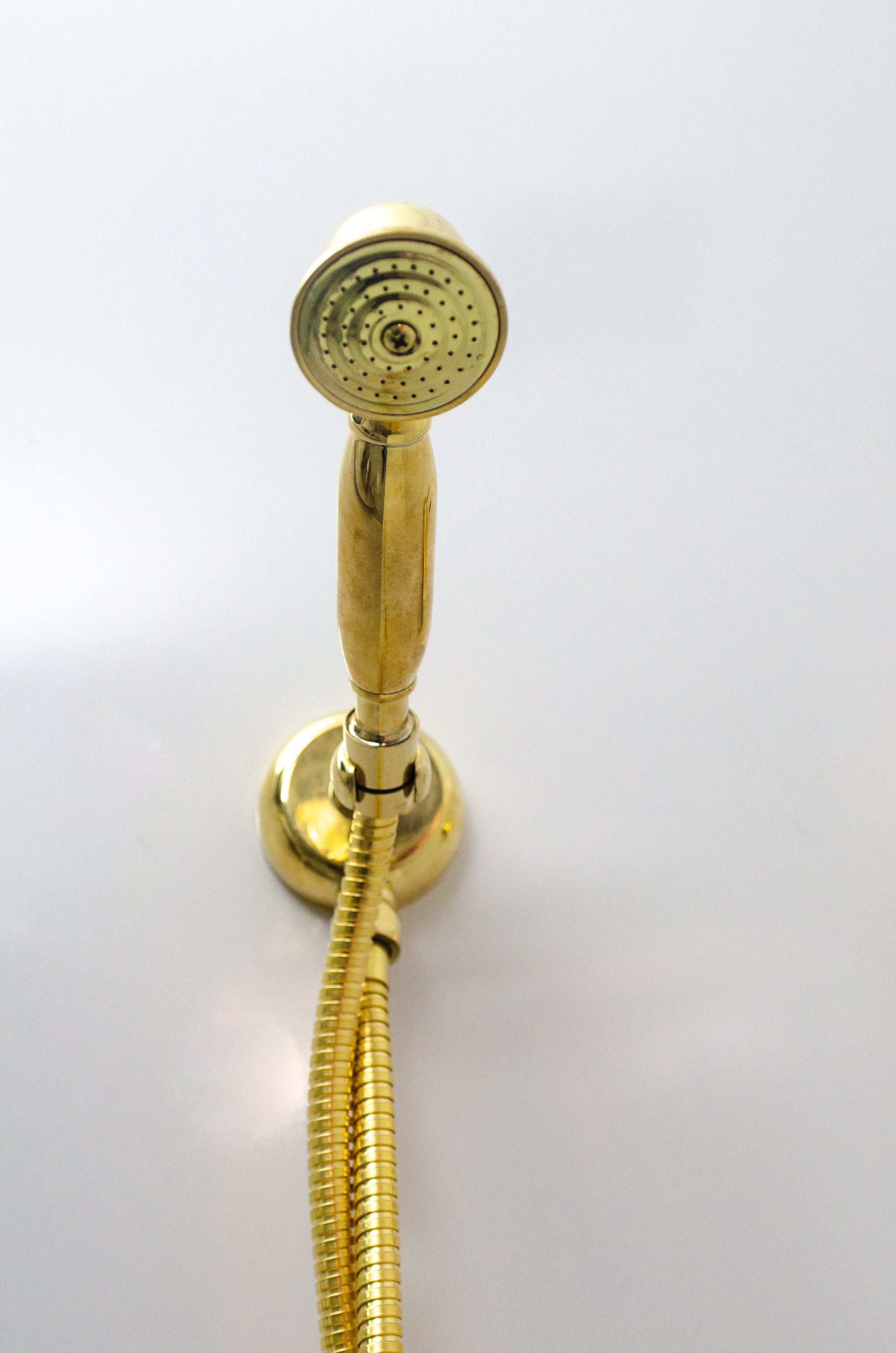 antique brass shower fixtures