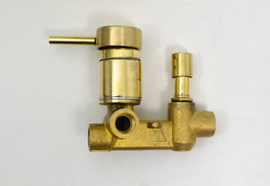 antique brass shower fixtures