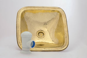 Insideast Solid Brass ISS02 Vintage Moroccan Single Sink Drop-in