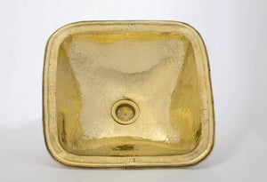 Insideast Solid Brass ISS02 Vintage Moroccan Single Sink Drop-in
