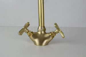 Single Hole Bathroom Faucet - Antique Brass Bathroom Faucet IBF08