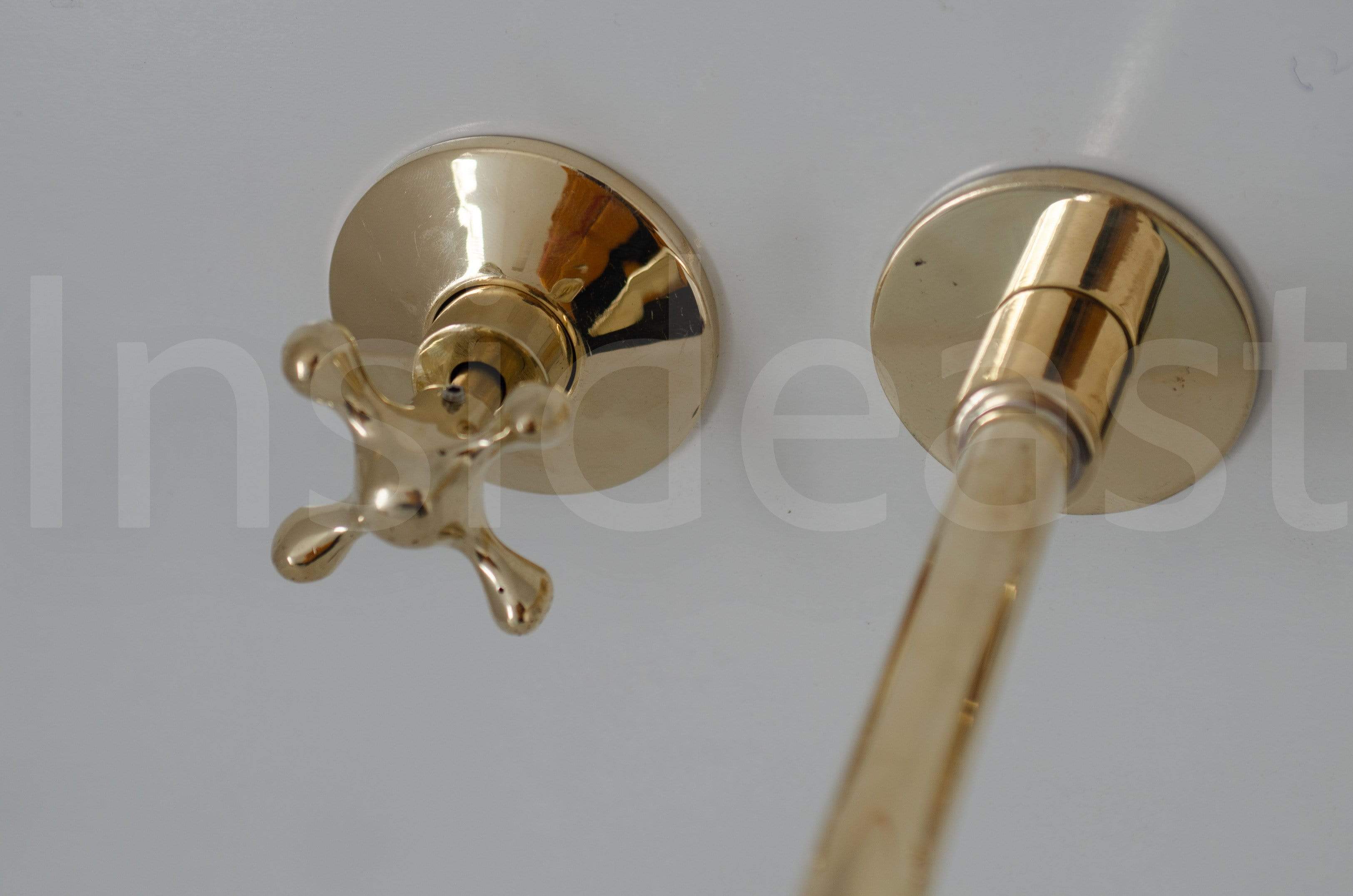 unlacquered brass faucet