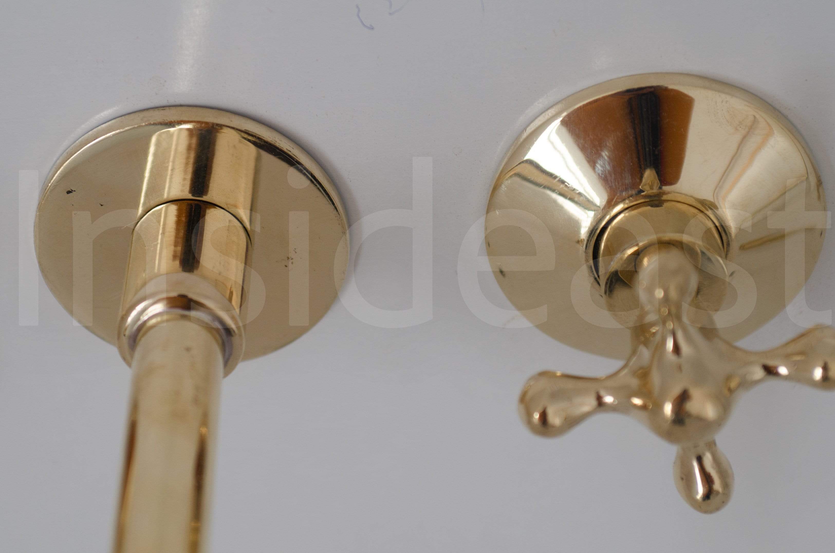 unlacquered brass faucet