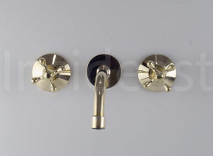 brass wall mount faucet