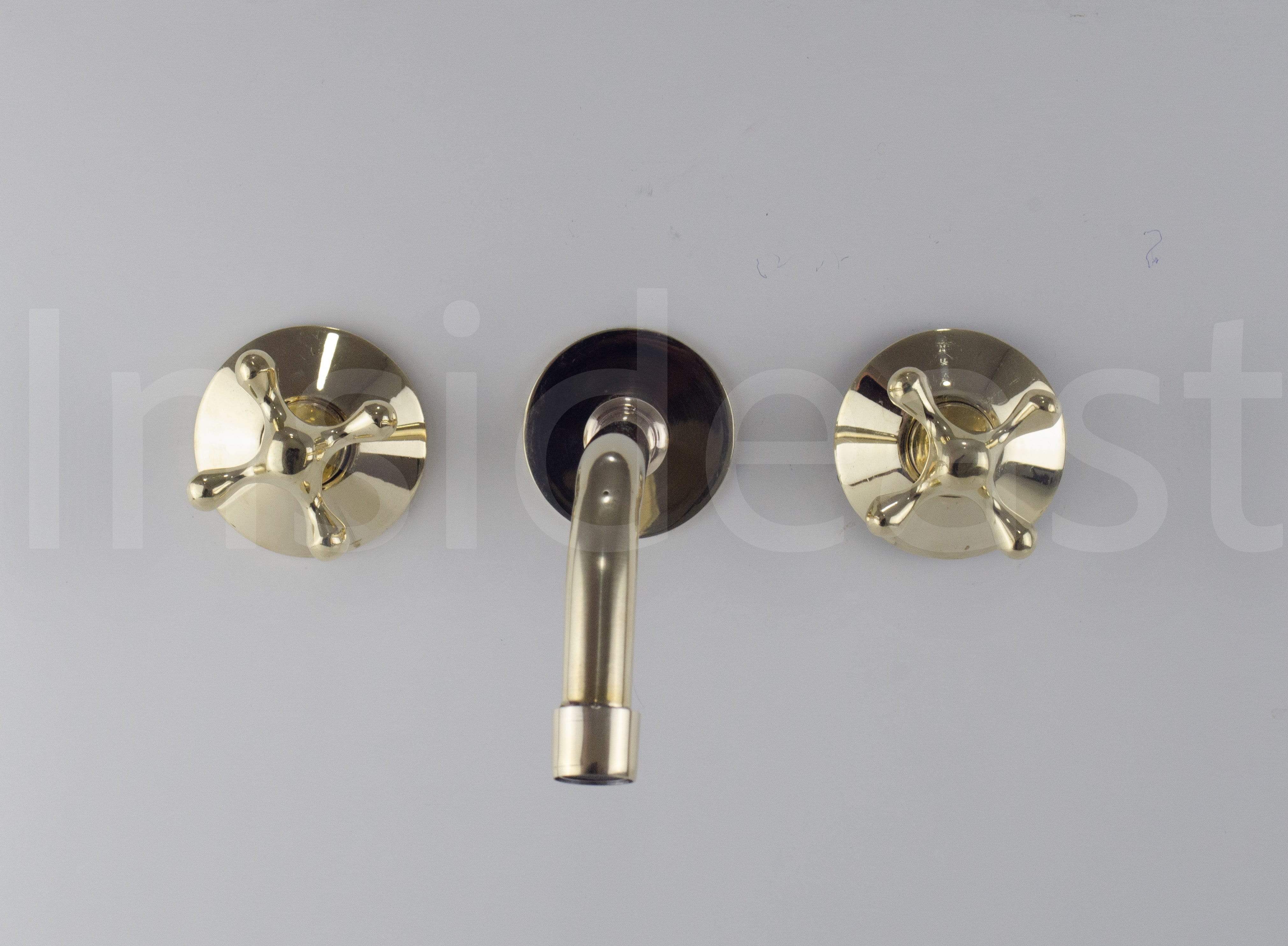 brass wall mount faucet