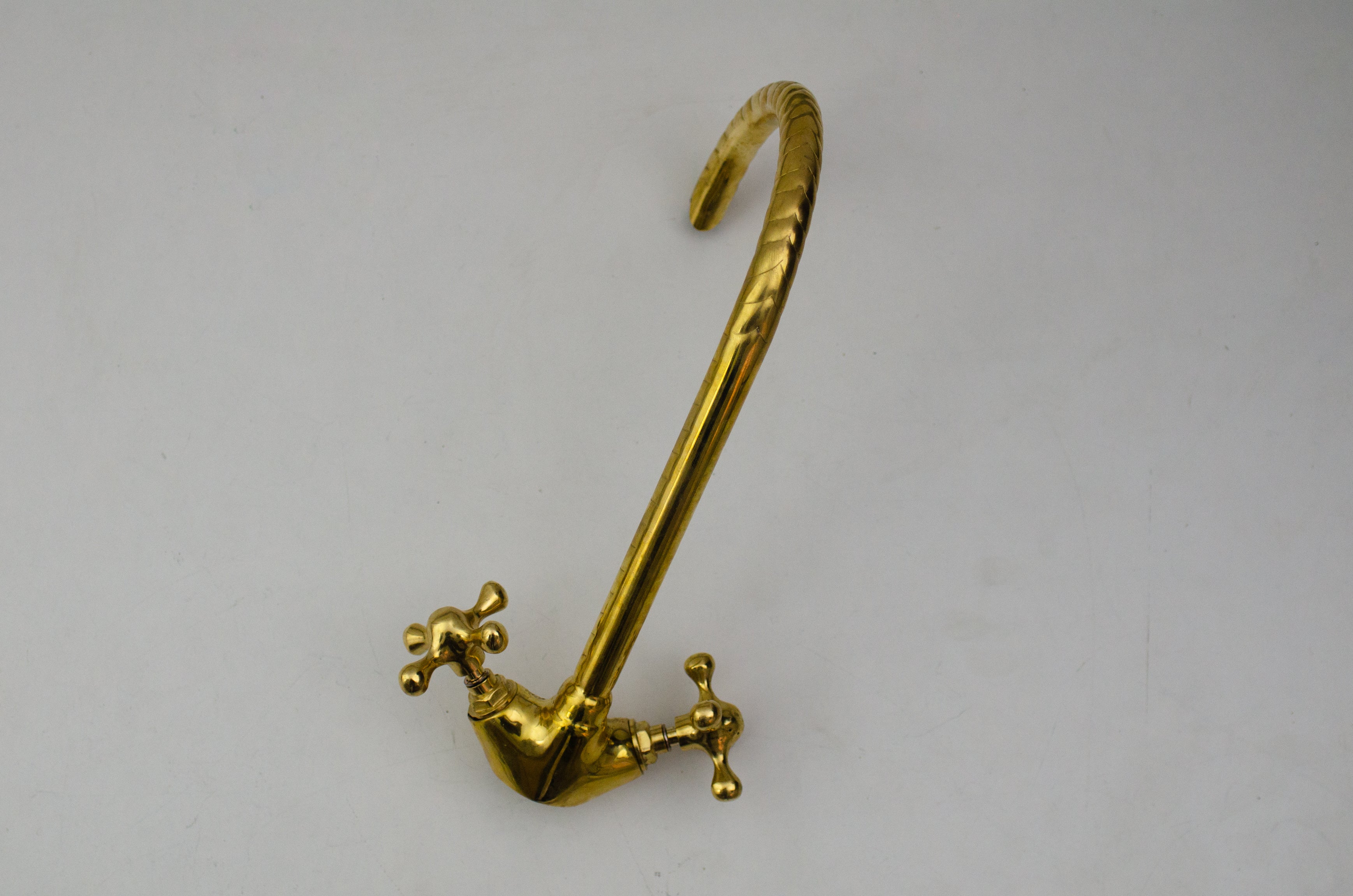 Unlacquered Brass Bathroom Faucet - Single Hole Bathroom Faucet