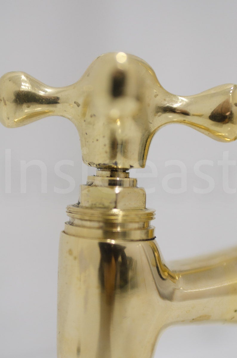 brass bridge faucet